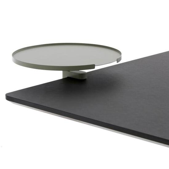 APTO by PJ Production | Round Table Ablageboard, 28cm Durchmesser, olivgrün