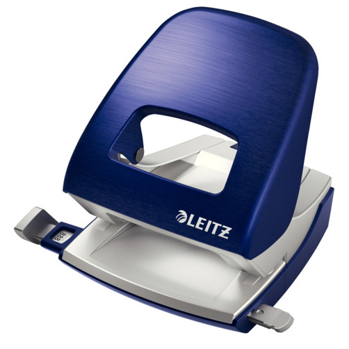 Leitz | Bürolocher NeXXt Style, 30 Blatt, titan blau