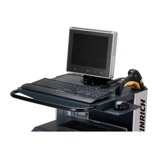 Jungheinrich PROFISHOP | Tastaturauszug, 380 mm Tiefe, 115 mm Höhe, 500 mm Breite