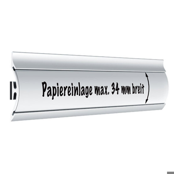 Maul | Papierklemmschiene 62470, magnetisch, 21 cm