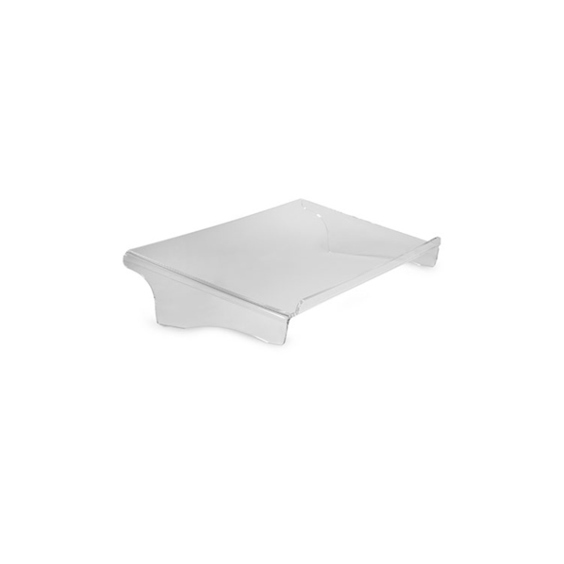 BakkerElkhuizen | Q-doc 100 Dokumentenhalter, ergonomisch, Acryl, transparent