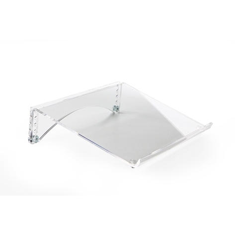 BakkerElkhuizen | FlexDoc Cristal Clear Dokumentenhalter, höhenverstellbar, transparent