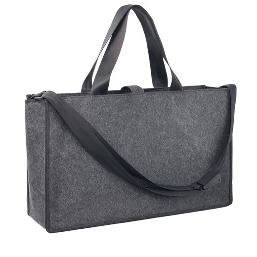 Jüscha | Filztasche, recyceltem PET-Filz, für Desk-Sharing