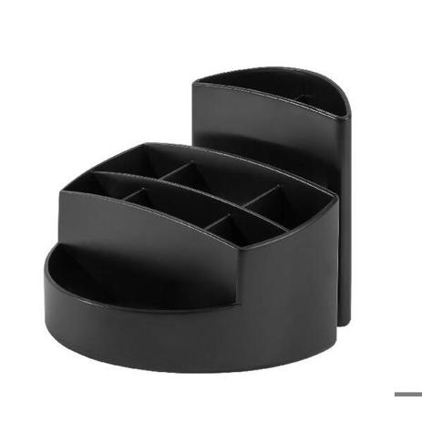 HAN | RONDO Stiftehalter, 9 Fächer, Rutschfest, Schwarz
