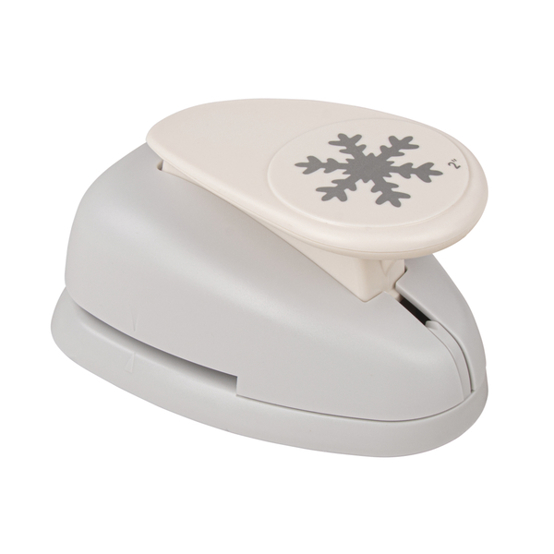 Rayher Hobby | Motivstanzer Schneeflocke, 5,08cm ø, Weihnachten