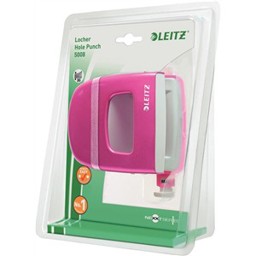 Leitz | Locher NeXXt WOW 5008, 30 Blatt, pink
