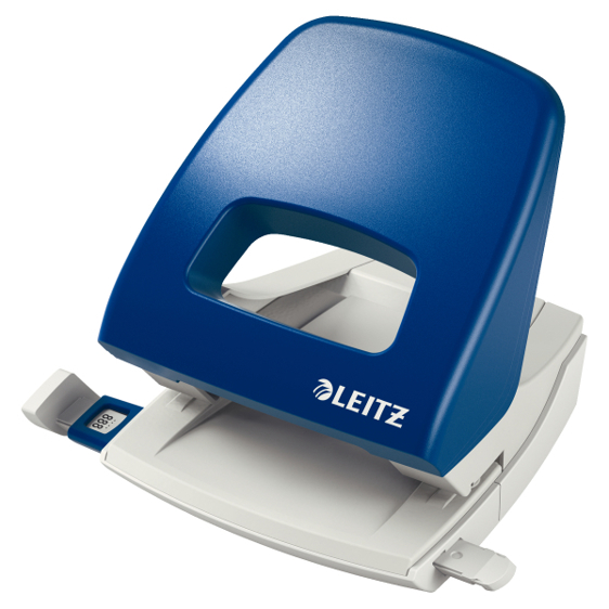 Leitz | Locher, 25 Blatt Stanzleistung, blau