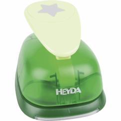 HEYDA | Motivstanzer Stern, für Karton bis 220 g/m², ca. 6,5 cm Motivgröße