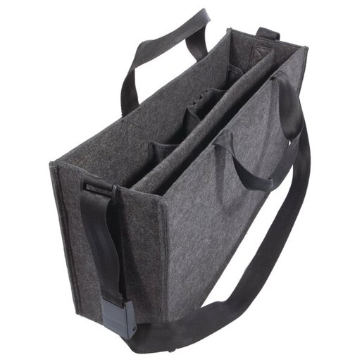 Sigel | Desk Sharing Bag BA411, für Laptops bis 17,3 Zoll, mobil & stabil