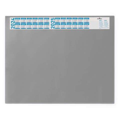 Durable | Schreibunterlage mit Jahreskalender, 650 x 520 mm, grau