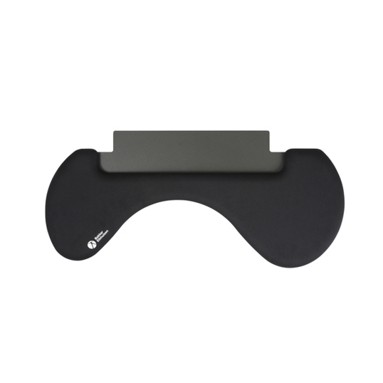 BakkerElkhuizen | ErgoSlider Plus Handgelenkstütze, Spanholz, Kunststoff, Stahl, 310 mm