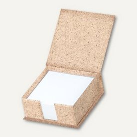 Rössler Papier | Zettelkasten S.O.H.O. NATURAL LINE, gefüllt, cacao