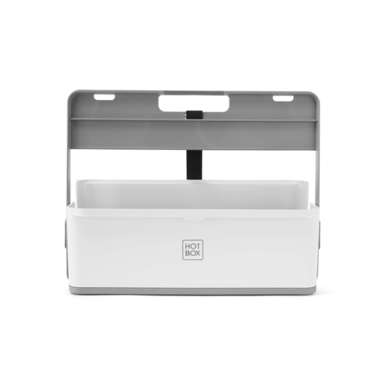 Hotbox | Laptop-Aufbewahrungsständer H4WHITE, anpassbar, weiß