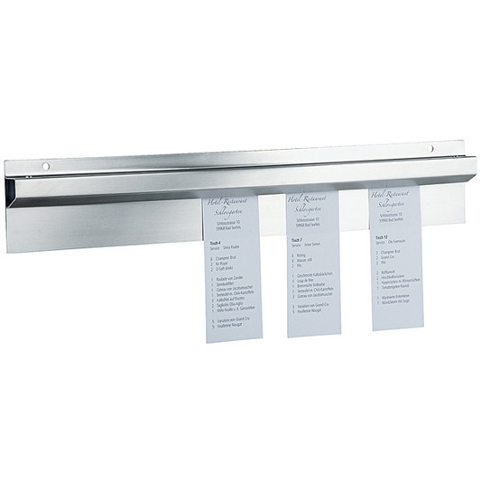 PULSIVA | Bonleiste Common, 60x8 cm (LxH), silber