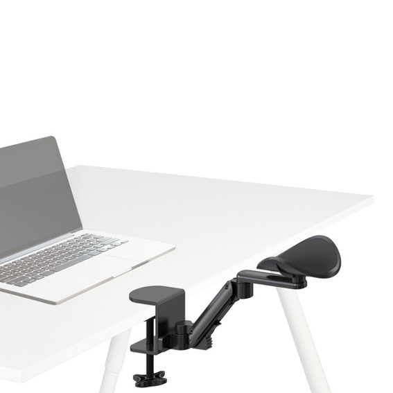 hjh Office | Handablage RELEX RT1, schwarz, ergonomisch