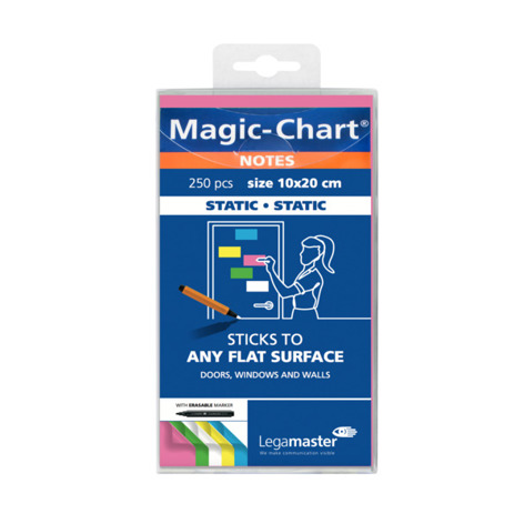 Legamaster | Magic-Chart notes, 10x20cm, sortiert, 250 St.