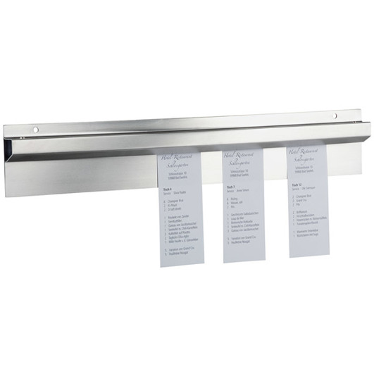 Assheuer + Pott | Bonleiste, 60 x 8 cm, H: 2 cm, Edelstahl