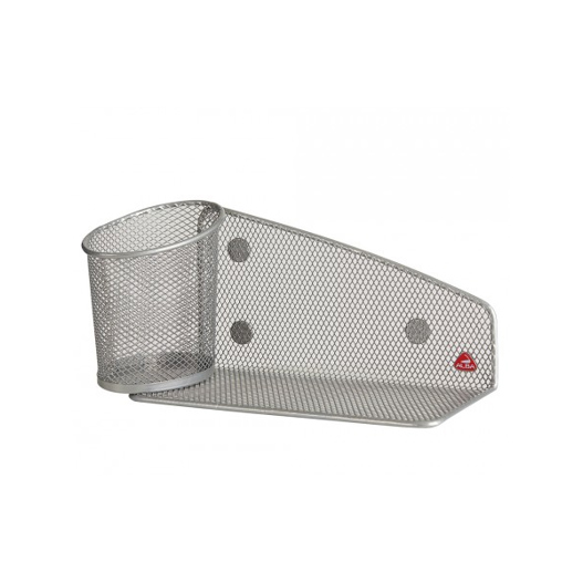 Alba | Stiftehalter MESHTAB M, Metall, Silber