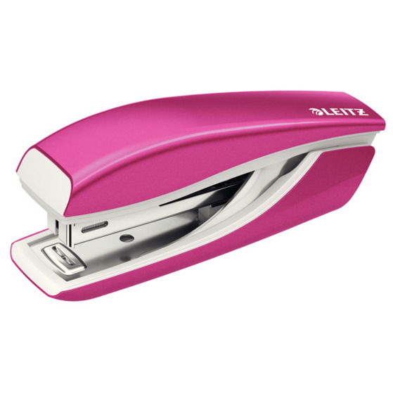 Leitz | Mini Heftgerät NeXXt WOW, 10 Blatt, pink