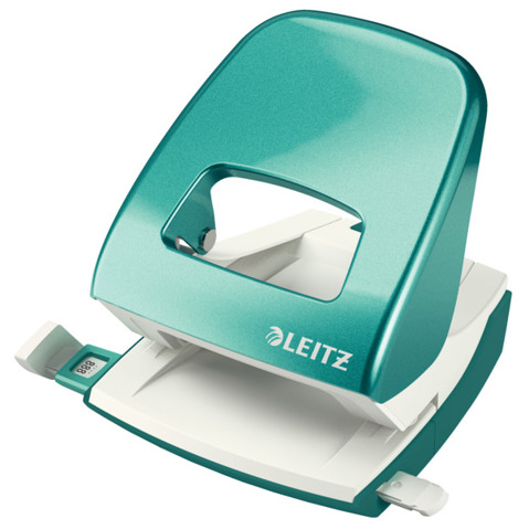 Leitz | Bürolocher NeXXt WOW, 30 Blatt, eisblau