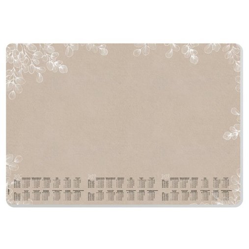 Sigel | Papier-Schreibtischunterlage H6316, DIN A2, Kalender 2026-2028, 30 Blatt
