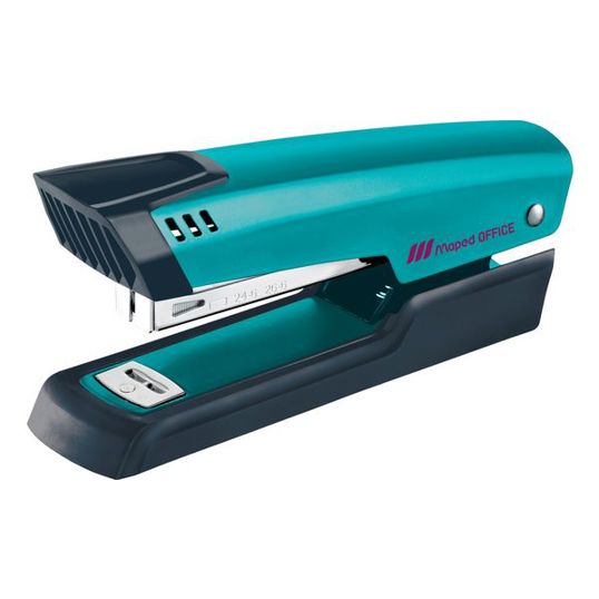 Maped | Essentials OFFICE Half Strip 82354300, türkis, 20-25 Blatt Heftleistung