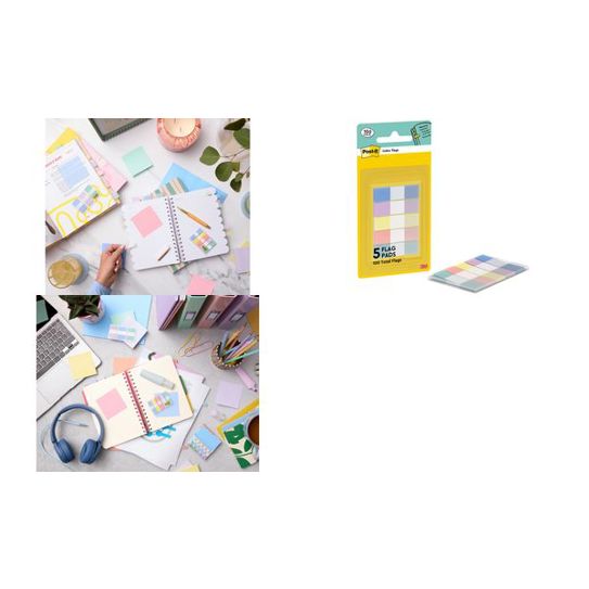 3M | Post-it Haftmarker Index Mini 683-5PASTEL, 11,9 x 43,2 mm, Pastellfarben